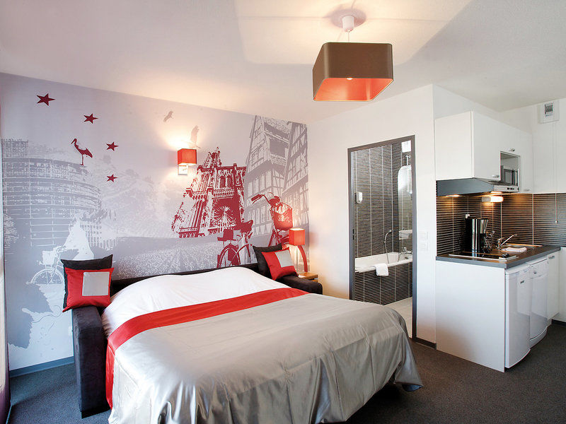 ลากร็องฌ์ อพาร์ตโฮเทล สตราสบูร์ก วิลสัน Aparthotel ภายนอก รูปภาพ