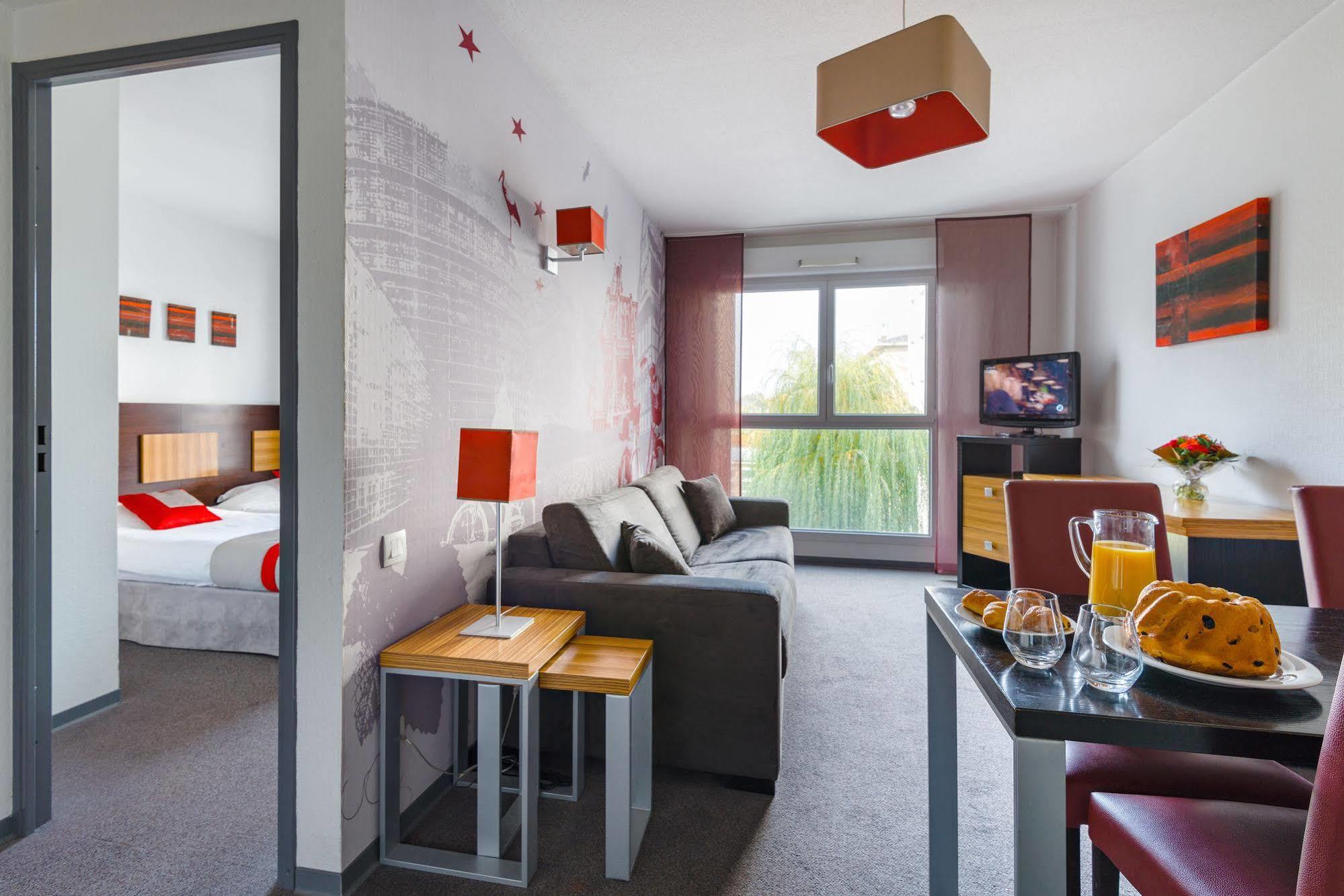ลากร็องฌ์ อพาร์ตโฮเทล สตราสบูร์ก วิลสัน Aparthotel ภายนอก รูปภาพ